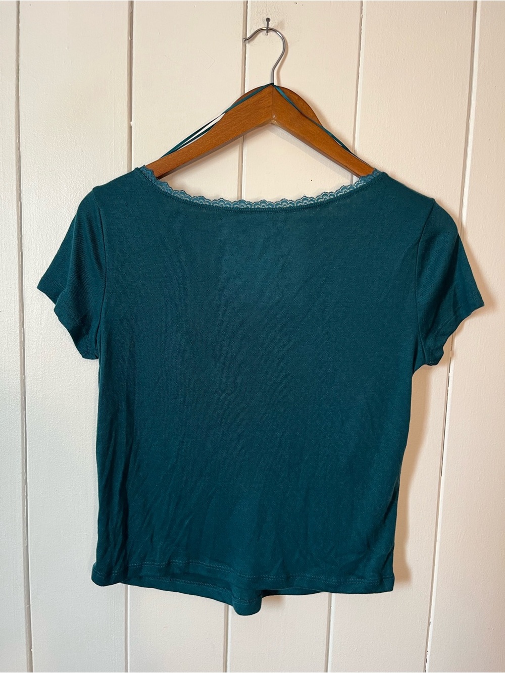 NOBO Teal Green 90's Style T-Shirt. Size Large. - Picture 4 of 4